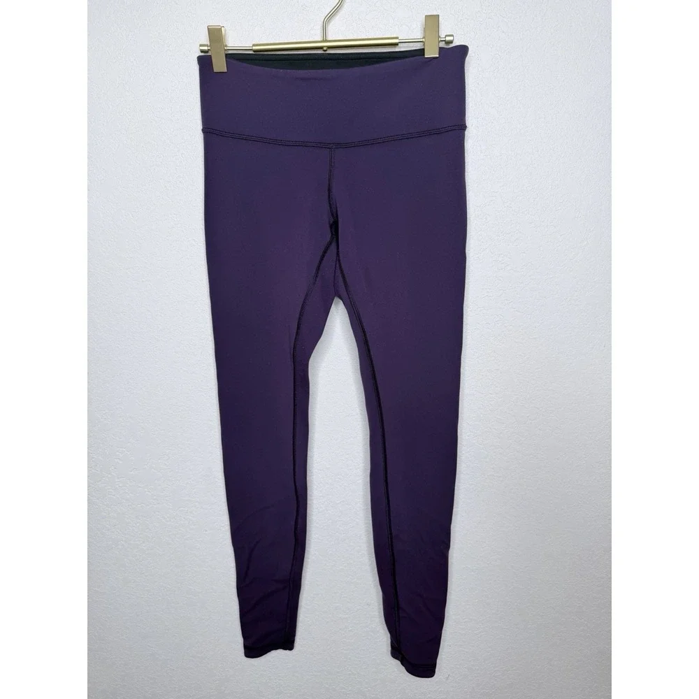 Lululemon Align Leggings Womens Size 6 Purple‎ Active Yoga Athleisure